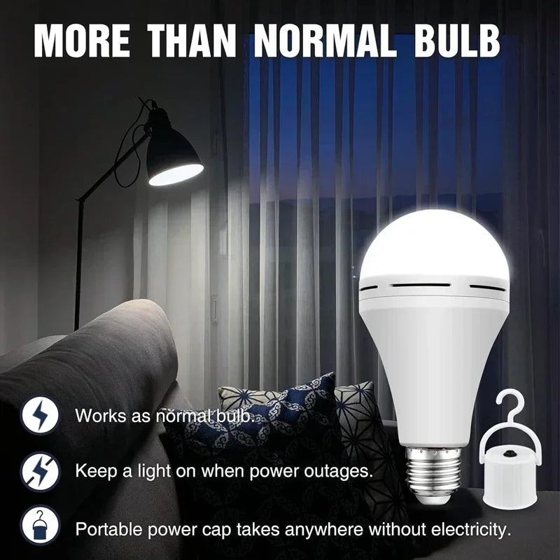 Portable Emergency Light Bulb
