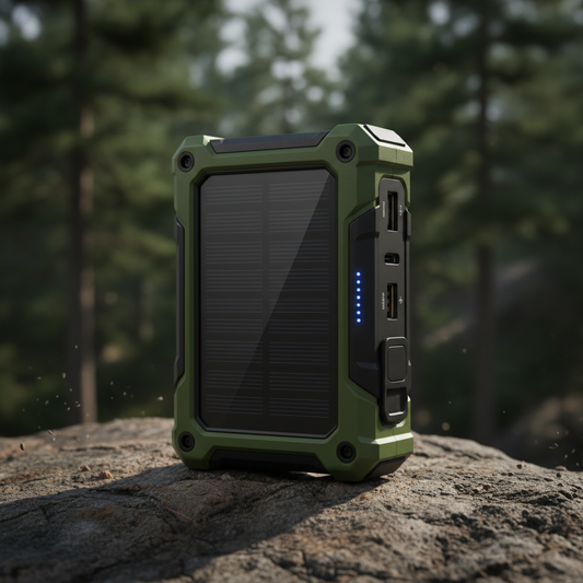 OutpostKit Solar Power Bank 20000mAh product shot